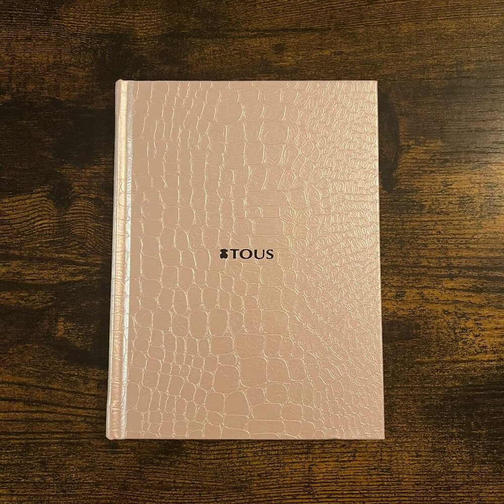 TOUS Pink Notebook (2000's) Exclusive